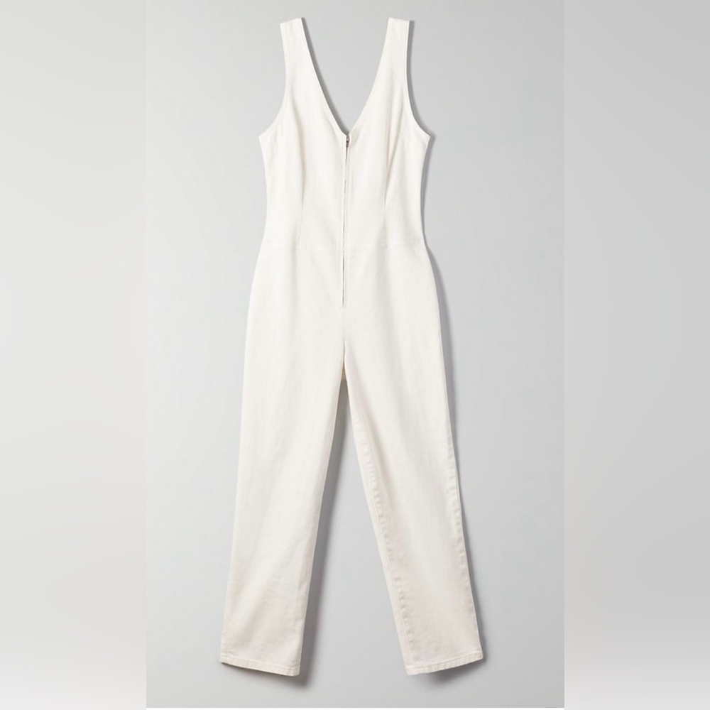Wilfred Ivory Sleeveless Jumpsuit